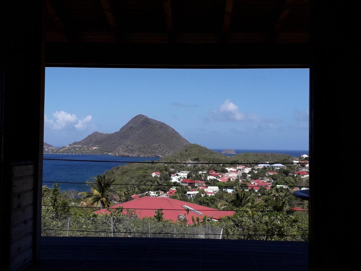 Ti Kaz Anoli Cottage En Bois Avec Vue Sur La Baie Terre-de-Bas المظهر الخارجي الصورة